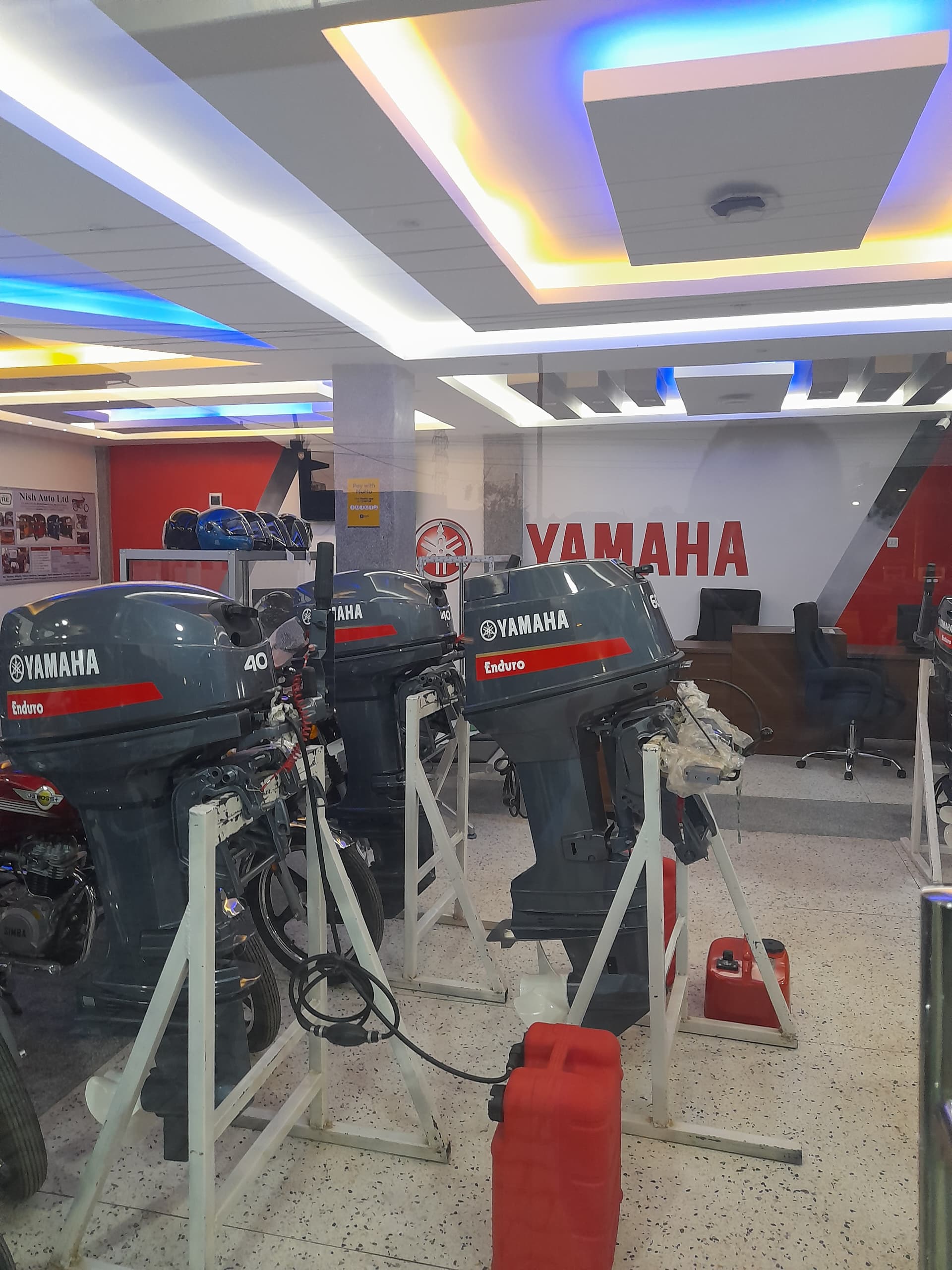 Yamaha Autboat 9.9hp 2 Stroke Engine